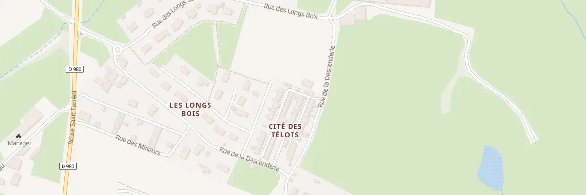 Plan du 181 Rle des Corons à Saint-Forgeot