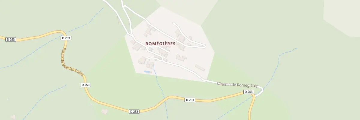 Plan du 120 Imp des Sources à Chirols