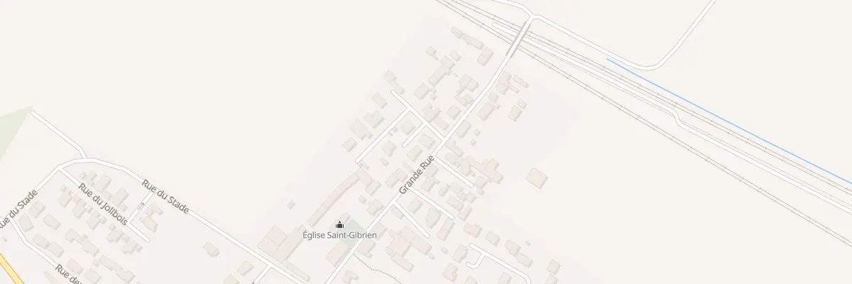 Plan du 1 Imp des Tilleuls à Saint-Gibrien