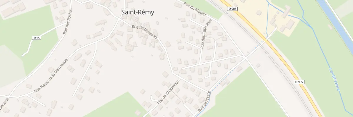 Plan du 4 Imp des Roses à Saint-Rémy