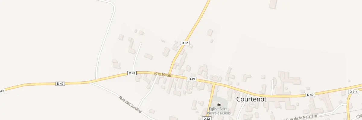 Plan du 3 Rue de Bailly à Courtenot