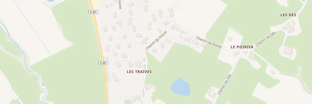 Plan du 5052A Les Traives à Saint-Igny-de-Roche