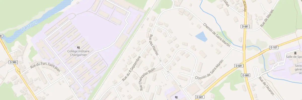 Plan du 42 Rue du 8 Septembre à Autun