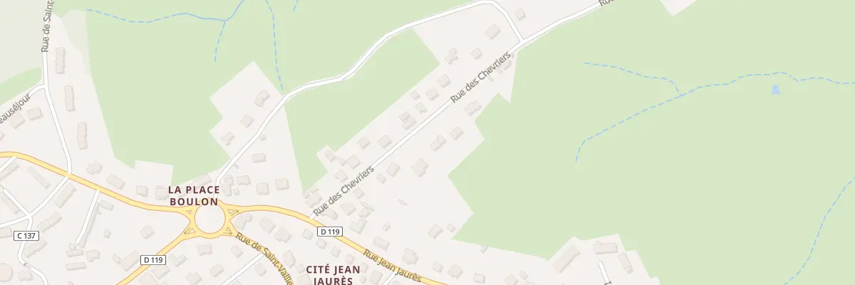 Plan du 162 Rue des Chevriers à Sanvignes-les-Mines