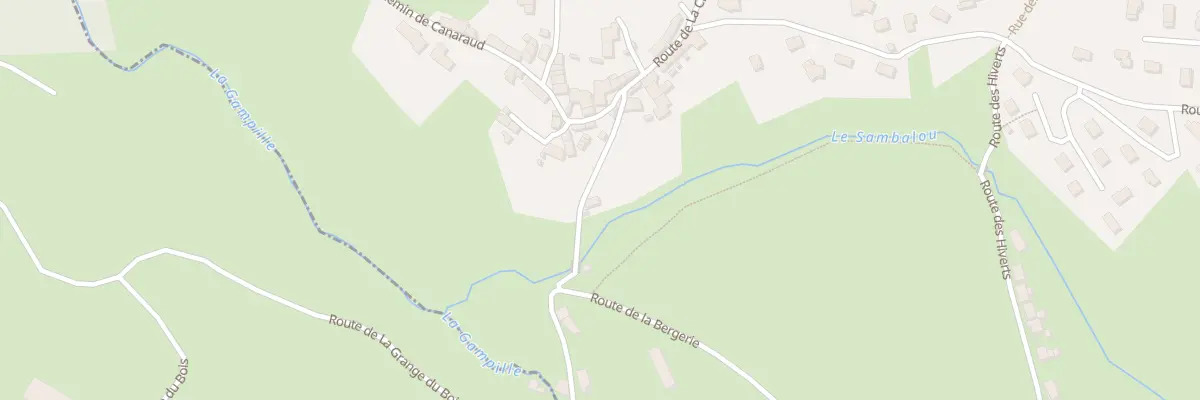 Plan du 5 Che de la Gampille à Saint-Just-Malmont