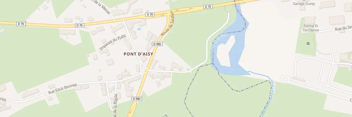 Plan du 3 Imp de l’Abreuvoir à Aisy-sous-Thil