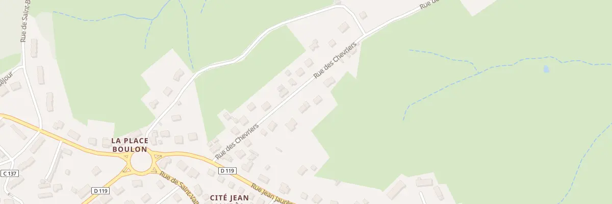 Plan du 162A Rue des Chevriers à Sanvignes-les-Mines