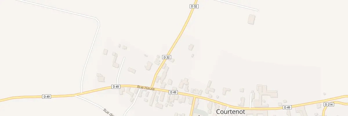 Plan du 7 Rue de Bailly à Courtenot