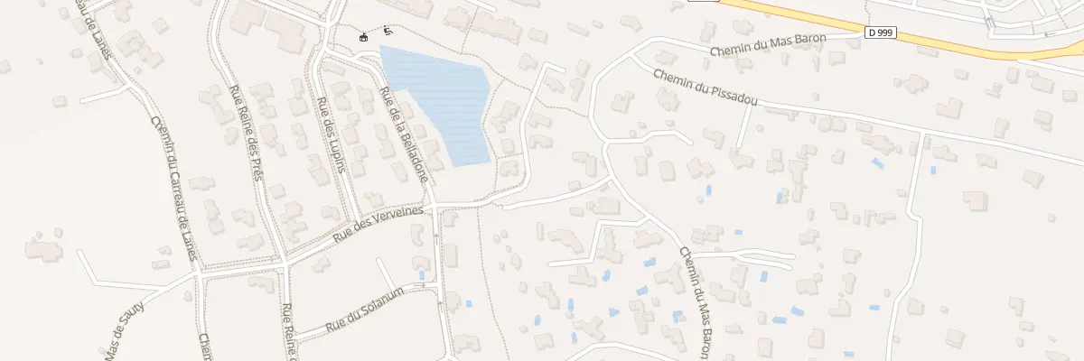Plan du 74 Imp de la Lunaria à Nîmes