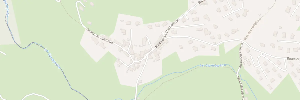Plan du 42 Rte de la Chamarèche à Saint-Just-Malmont