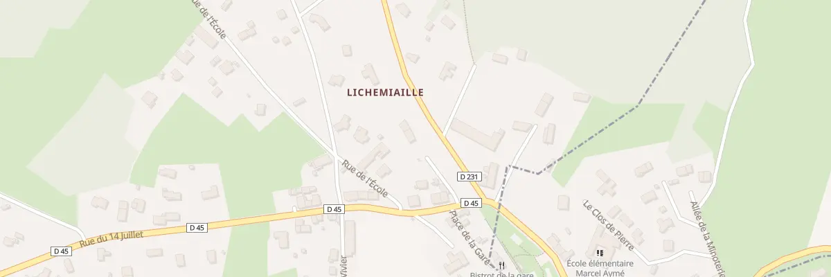 Plan du 5291 Lichemiaille à Saint-Pal-de-Mons