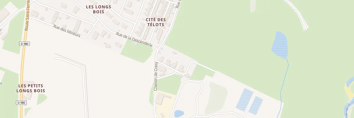 Plan du 331 Rue de la Descenderie à Saint-Forgeot