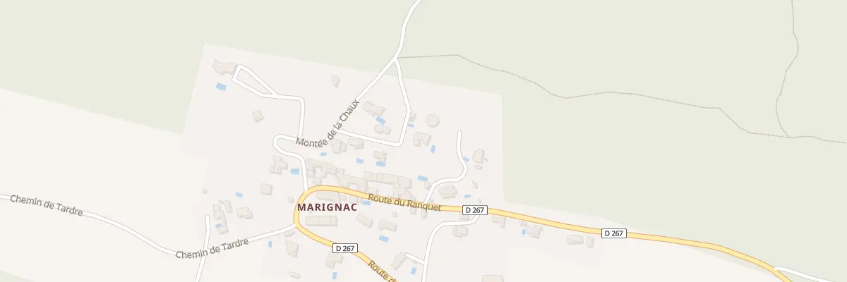 Plan du 5296 Marignac à Aigaliers
