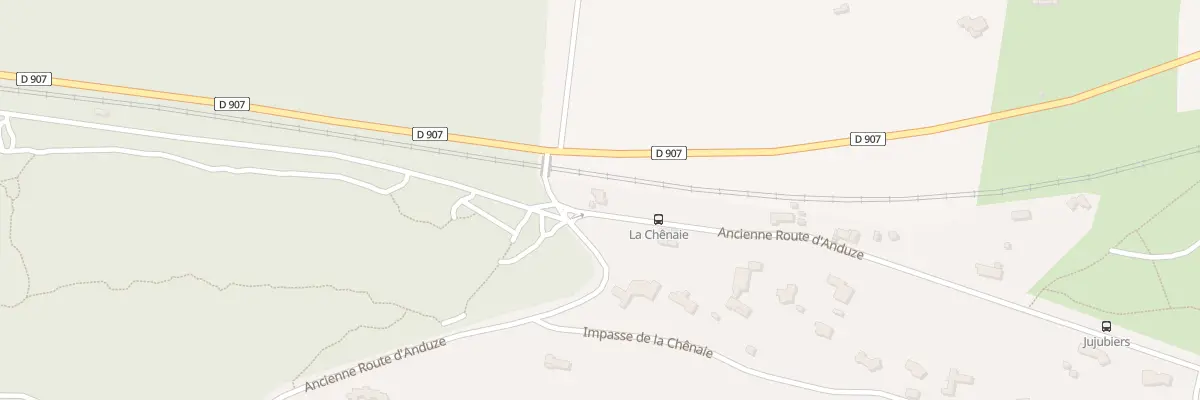 Plan du 3324 Art Anc Route d’Anduze à Nîmes