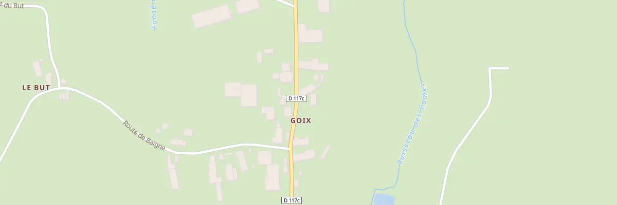 Plan du 8 Rte de Thoisy à Villargoix