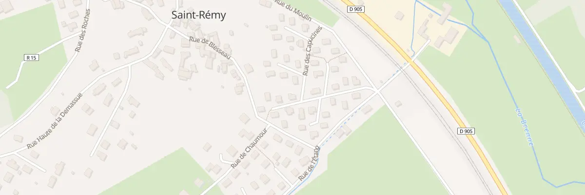 Plan du 9 Rue des Capucines à Saint-Rémy