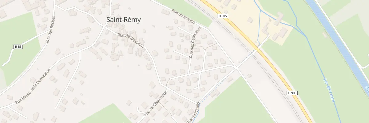 Plan du 11 Rue des Capucines à Saint-Rémy