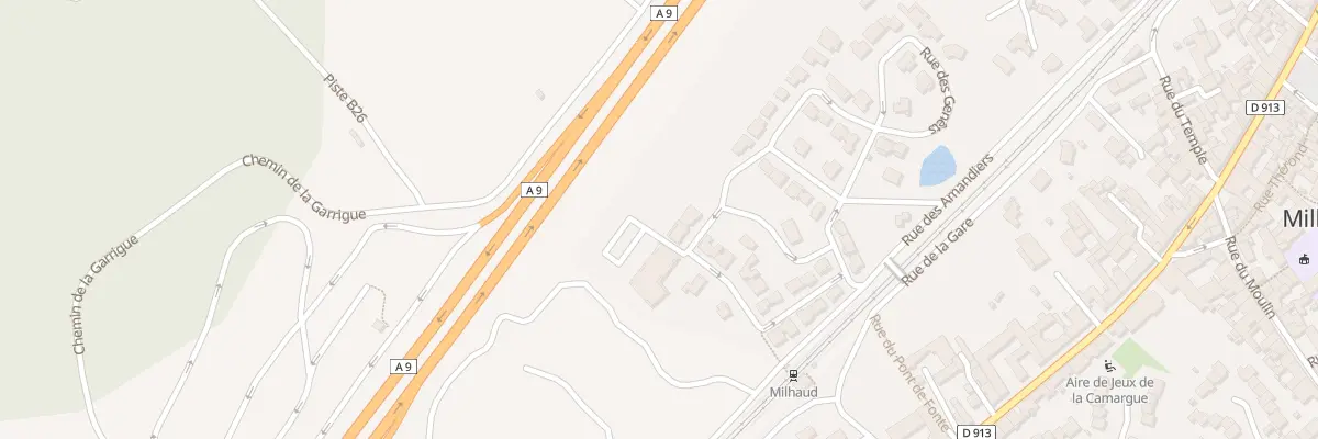 Plan du 20 Rue des Arbousiers à Milhaud