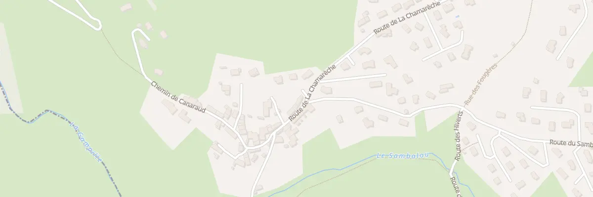 Plan du 36 Rte de la Chamarèche à Saint-Just-Malmont