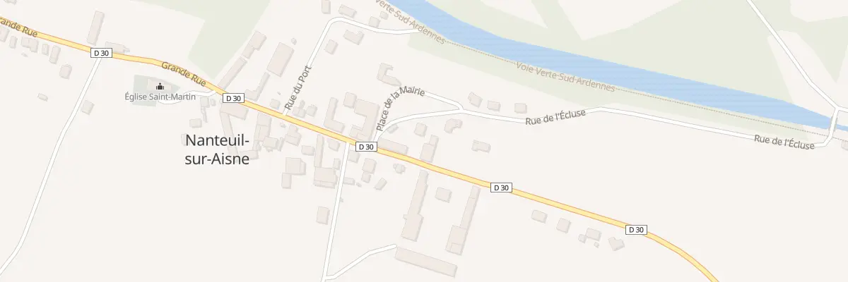 Plan du 5008 Le Village à Nanteuil-sur-Aisne