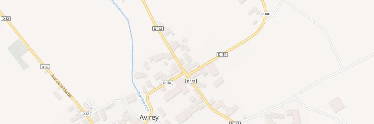 Plan du 4 Rue du Chateau à Avirey-Lingey