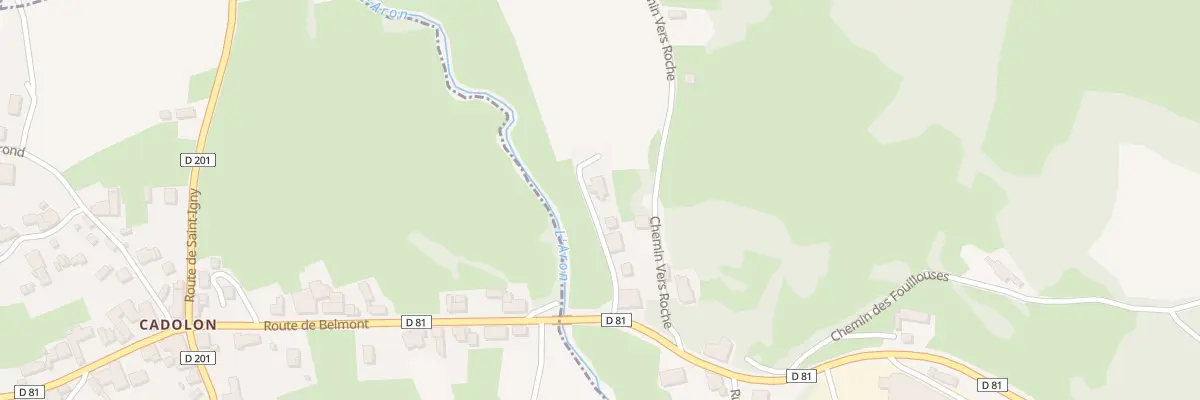 Plan du 5280 Cadollon à Saint-Igny-de-Roche