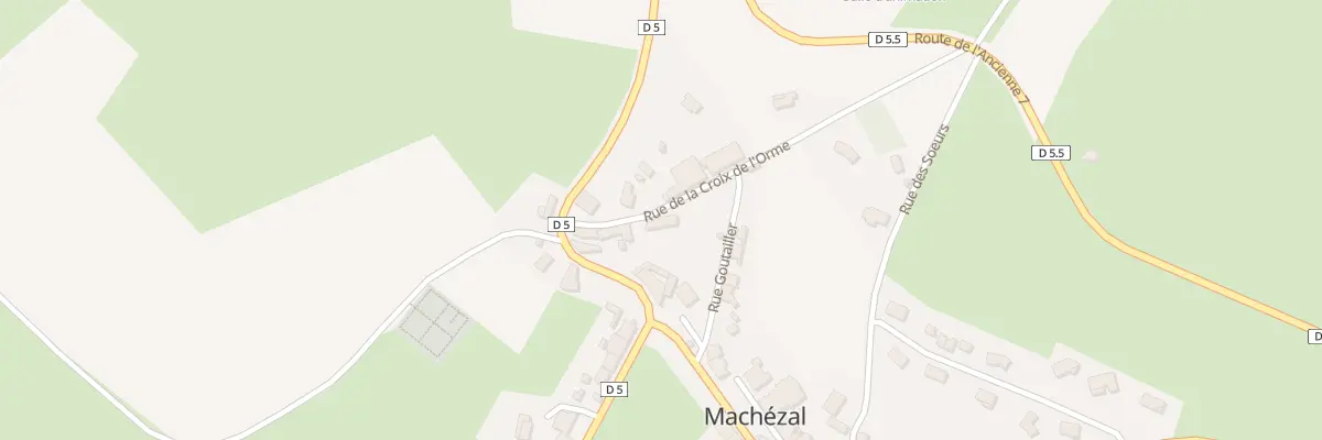 Plan du 66 Rue de la Croix de l’Orme à Machézal