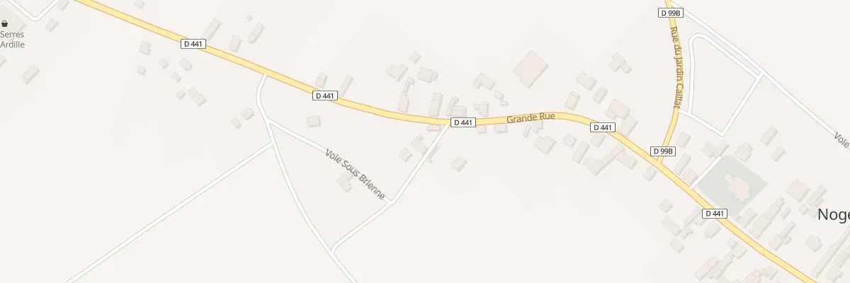 Plan du 14 Gr Grande Rue à Nogent-sur-Aube