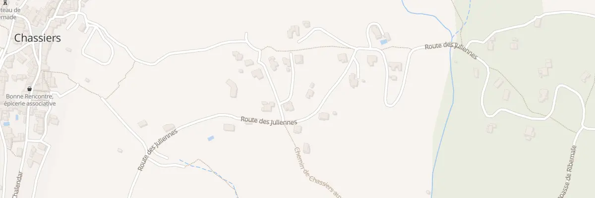 Plan du 24 Imp San Sablou à Chassiers