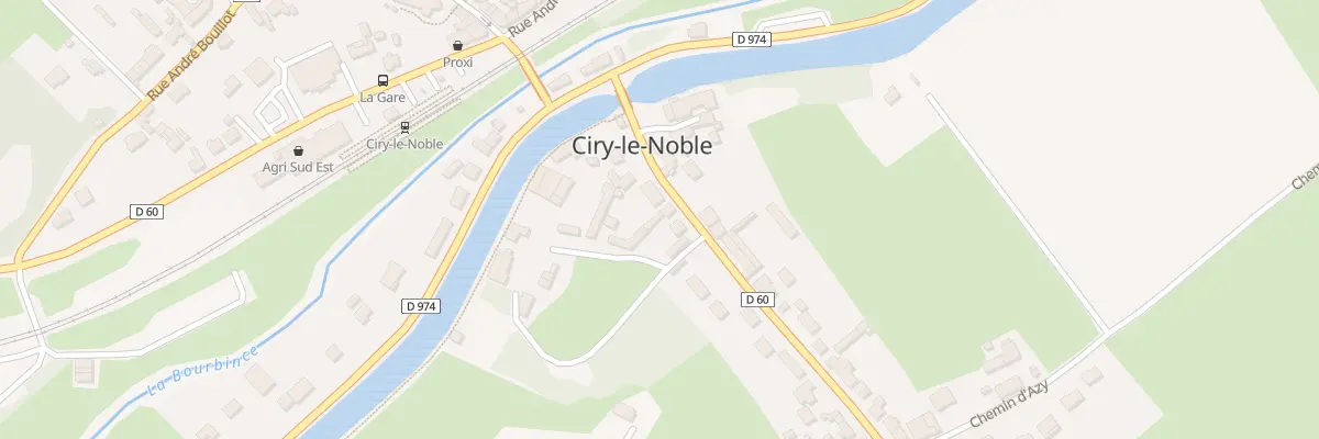 Plan du 6A Rue Philippe Martin à Ciry-le-Noble