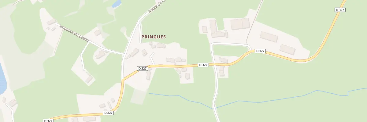 Plan du 1921 Rte de Martigny-le-comte à Baron