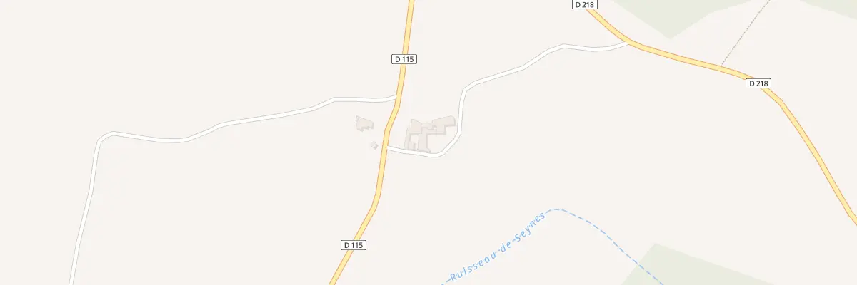 Plan du 5065 Ham de Vaurargues à Seynes
