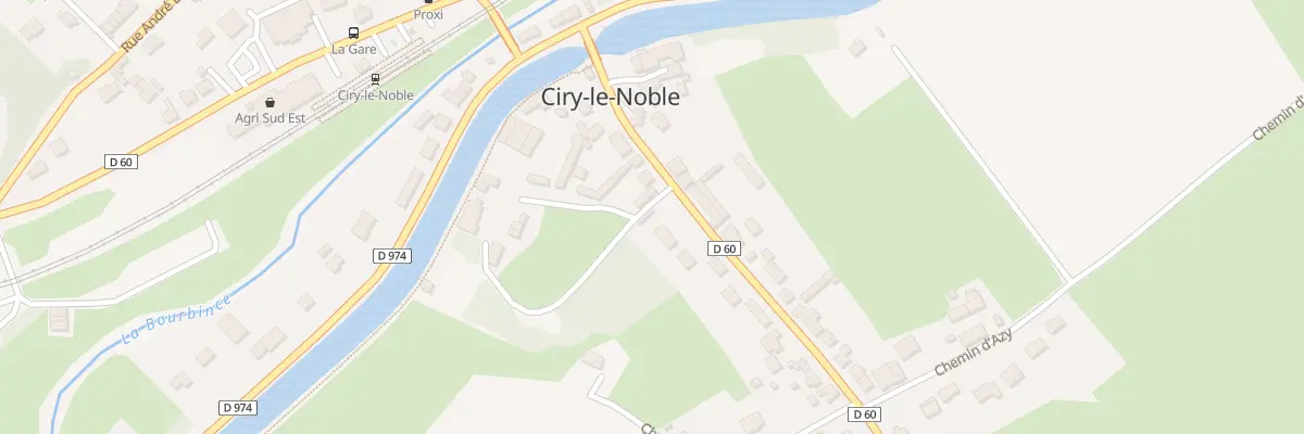 Plan du 10 Rue Philippe Martin à Ciry-le-Noble