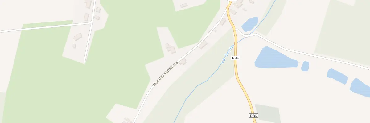 Plan du 7 Rue des Vergerons à La Férée