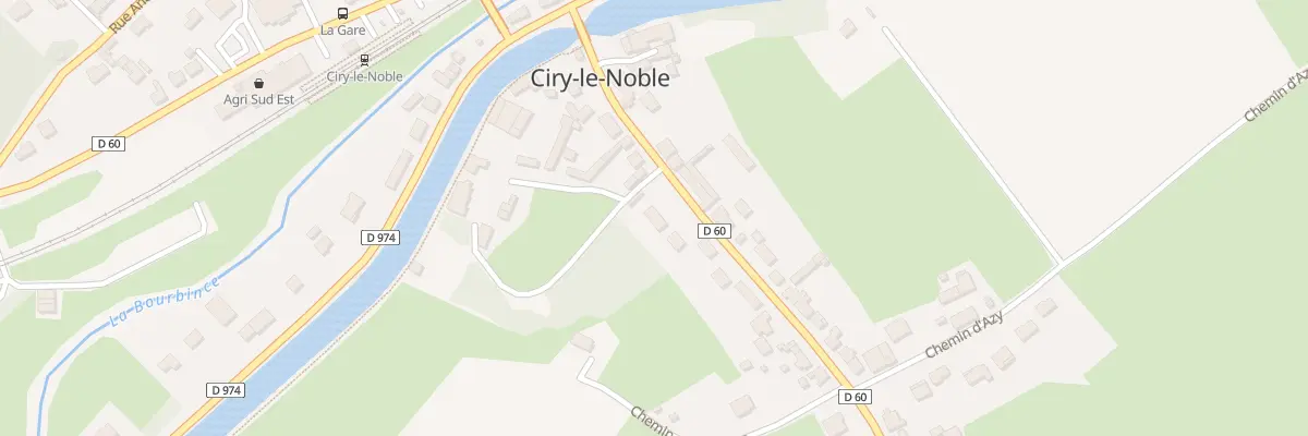 Plan du 12A Rue Philippe Martin à Ciry-le-Noble