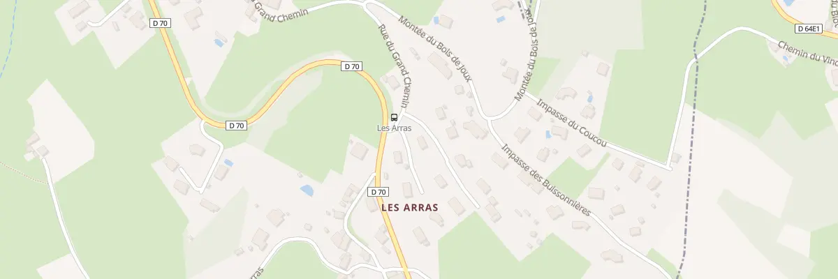 Plan du 34 Imp des Pervenches à Sevelinges