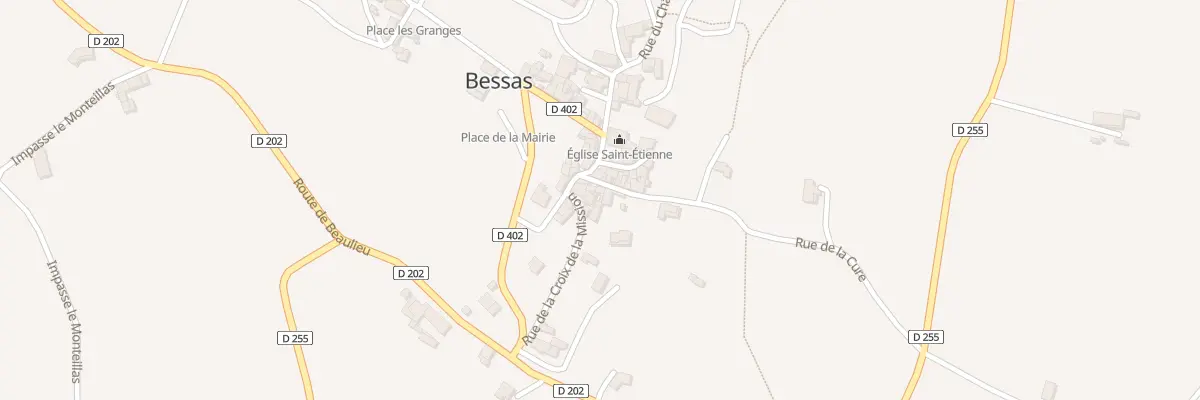 Plan du 5199 Le Village à Bessas