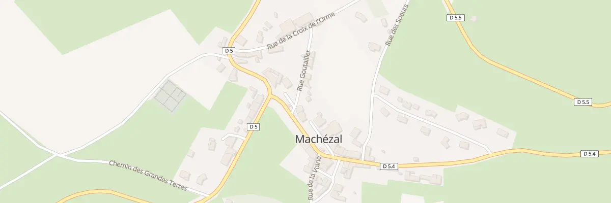 Plan du 59 All des Platanes à Machézal
