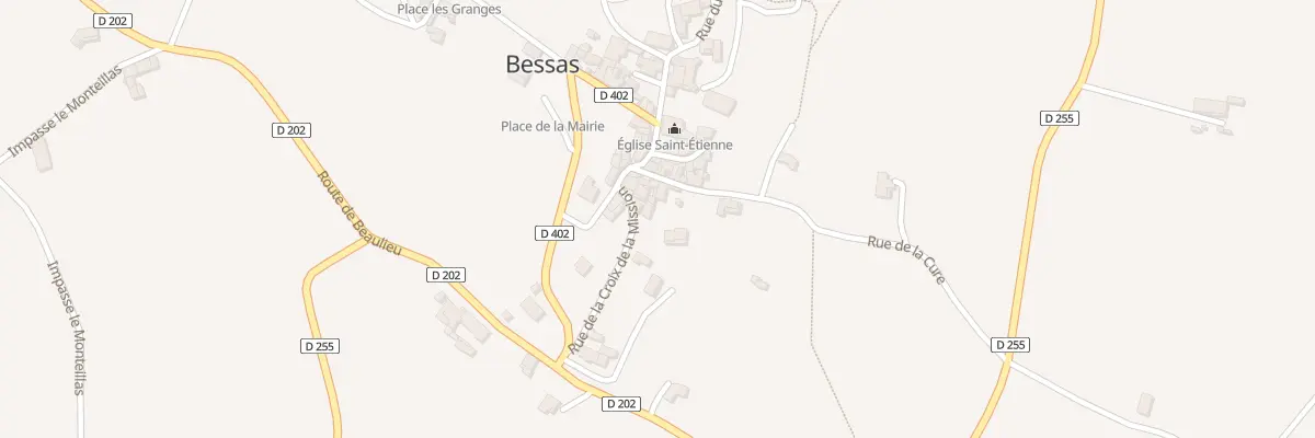 Plan du 5146 Le Village à Bessas