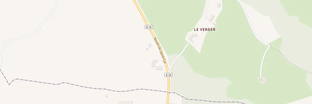 Plan du 1538 Rte de Saint Cyr à Valeille