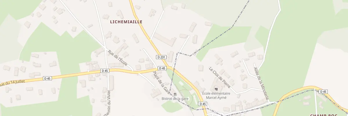 Plan du 5286 Lichemiaille à Saint-Pal-de-Mons