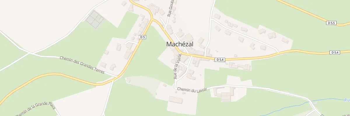 Plan du 18 Rue de la Voirie à Machézal