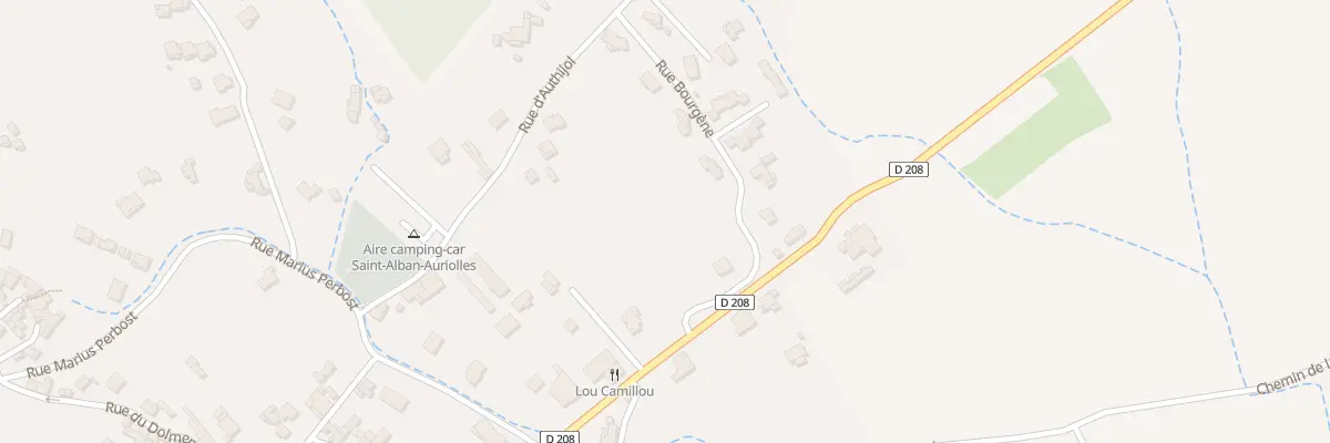 Plan du 15 Rue Bourgene à Saint-Alban-Auriolles