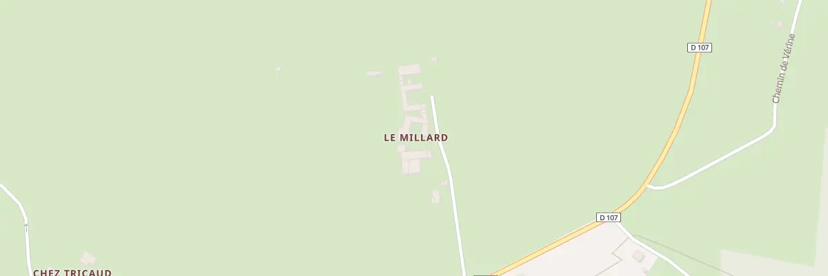 Plan du 187 All de Millard à Cottance