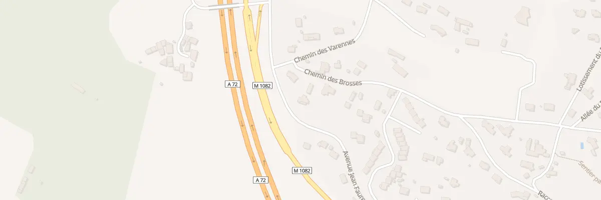 Plan du 40 Av Jean Faure à La Fouillouse