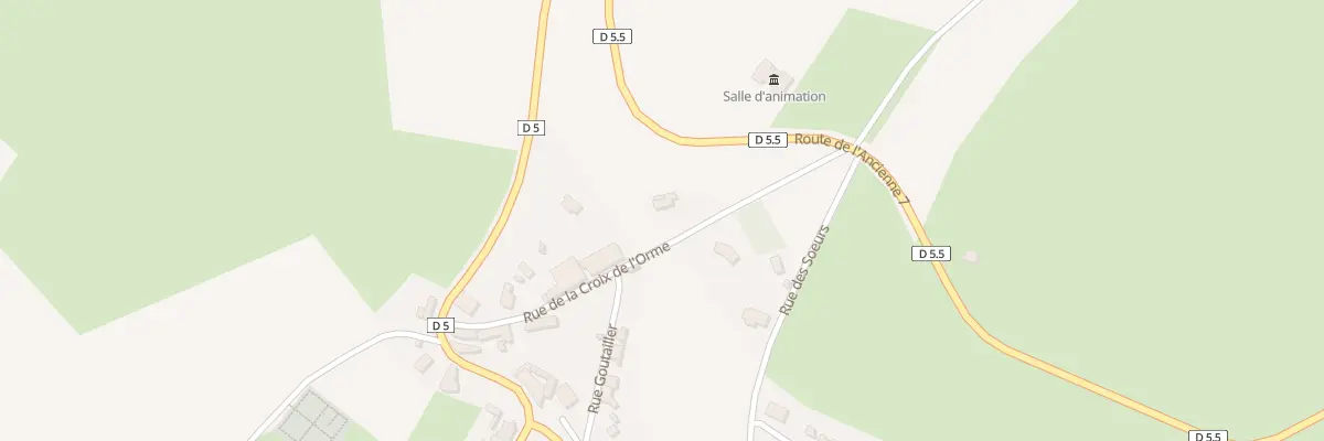 Plan du 227 Rue de la Croix de l’Orme à Machézal