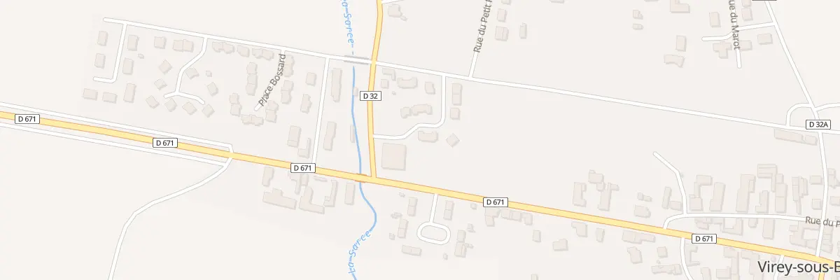 Plan du 17 Rue du Petit Pré à Virey-sous-Bar