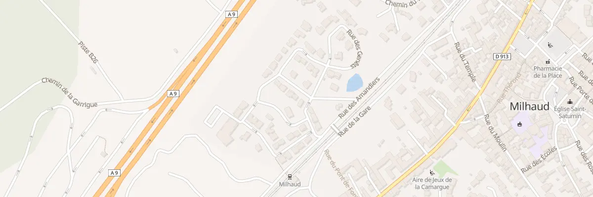 Plan du 5 Rue des Arbousiers à Milhaud