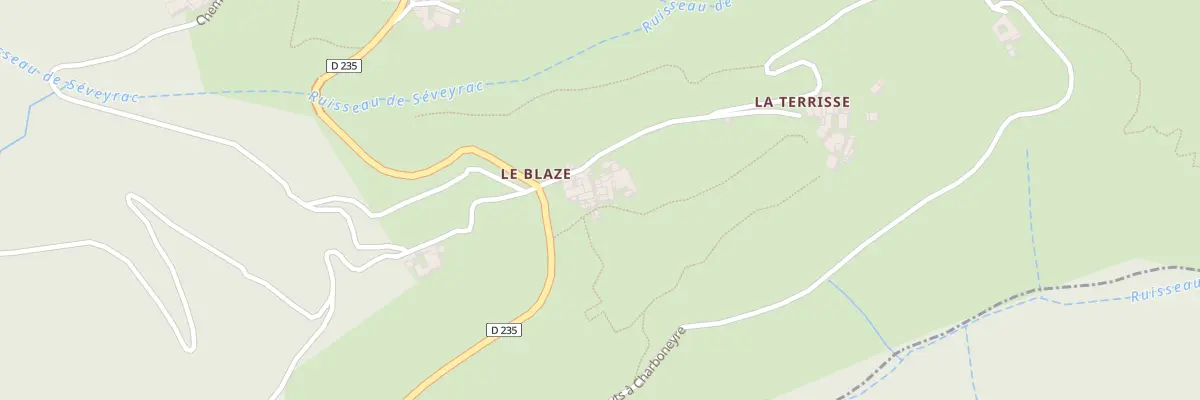Plan du 5060 Le Blaze à Chazeaux