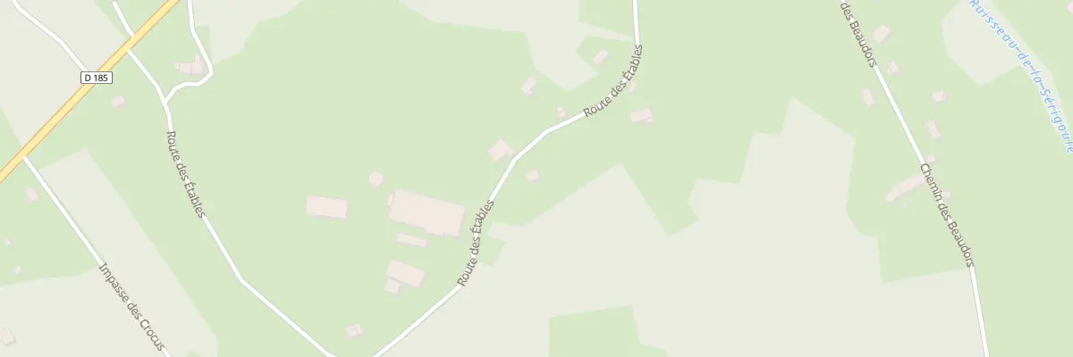Plan du 387 Rte des Étables à Tence